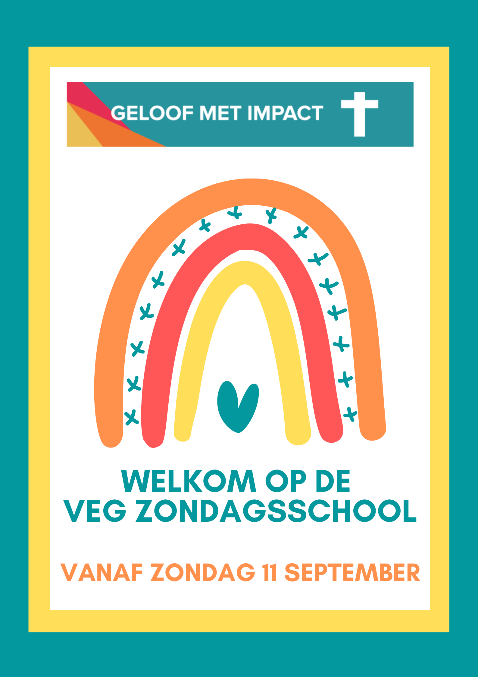 Start zondagsschool VEG op 11 september — vegelburg.nl